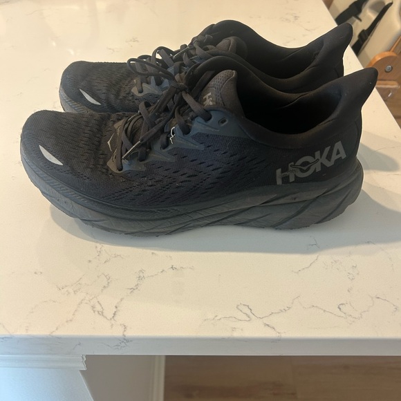 Hoka Other - Hoka Black Athletic Shoes with Cushioned Midsole
